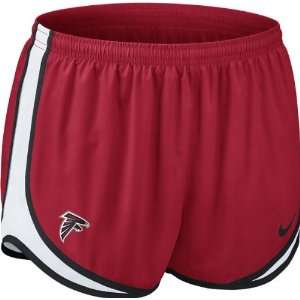   Falcons Womens Red Nike Dri Fit NFL Tempo Short