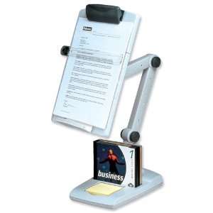  Fellowes Flex Arm Weighted Base Copyholder Platinum 