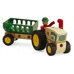  BRIO Builder System Tractor and Trailer Set: Toys & Games