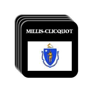  US State Flag   MILLIS CLICQUOT, Massachusetts (MA) Set of 
