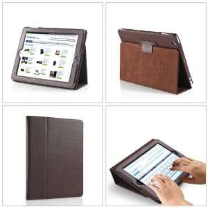   & iPad 2, With Magnetic Auto Sleep   Brown