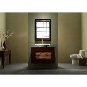  Bambu 36 Bathroom Vanity Set in Dark Bamboo: Home 