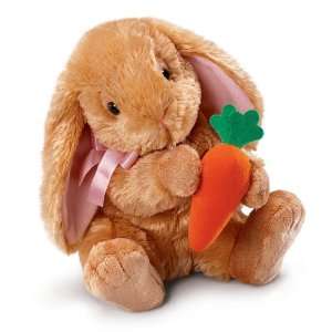  Hoppity 7 Brown Bunny with Carrot: Toys & Games