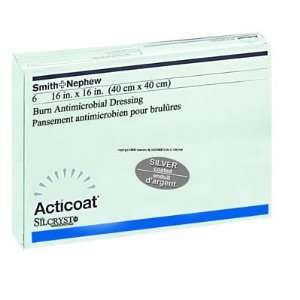 Acticoat Burn Dressing # Each 1 / Size  4 Inch x 4 Inch / 4 Inch x 4 