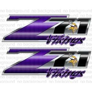  Z71 Vikings Silverado Avalanche Decal: Sports & Outdoors