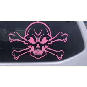  Pink 30in X 20.0in    Skull Skulls Car Window Wall Laptop 
