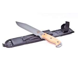  Ontario RBS 7 9445OM Fixed Blade Knife   Orange G 10 