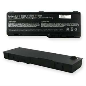    11.1v 4400 mAh Black Laptop Battery for Dell 312 0339 Electronics