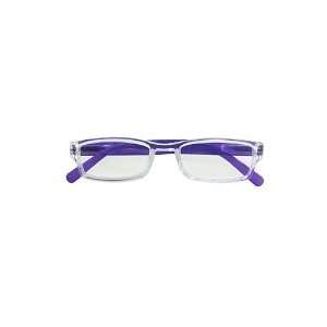 e specs Purple Computer Glasses +0.0, 1 pr Health 