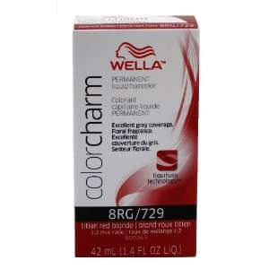    Wella Color Charm Liquid #0729 Titian Red Blonde Haircolor Beauty