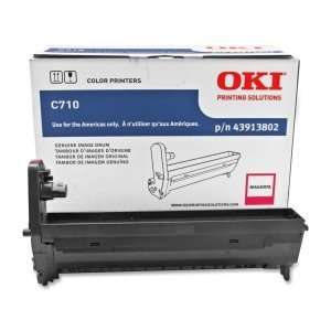  New   Oki Magenta Image Drum For C710 Series Printers 