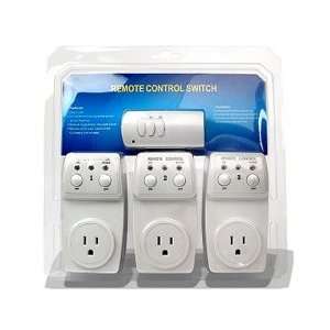  Remote Controlled Switch Socket (3 Pack)