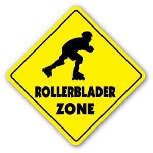   ZONE   Sign   new xing rollerblades gift: Patio, Lawn & Garden
