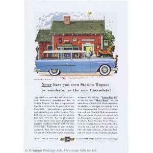   seen Station Wagons as wonderful as the new Chevrolets! Vintage Ad