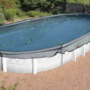  15 x 30 Oval Leaf Net Winter Pool Cover: Toys & Games