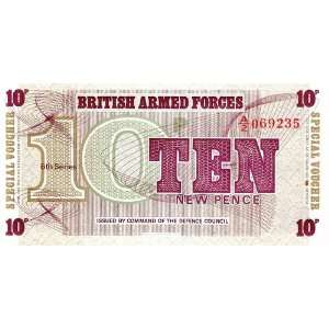   ) BRITISH ARMED FORCES SPECIAL VOUCHERS 10 NEW PENCE: Everything Else