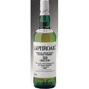  Laphroaig Scotch 10 Year Old 750ML Grocery & Gourmet Food