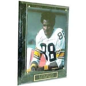  NFL Steelers Lynn Swann # 88. Autographed Plaque: Sports 