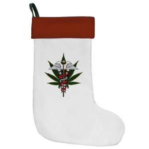  Christmas Stocking Medical Marijuana Symbol: Everything 