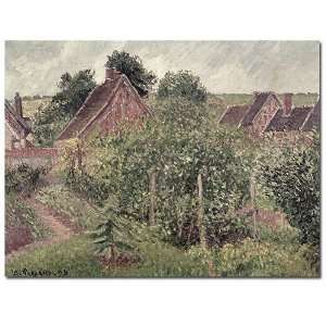   Pissarro  Landscape with Cottage Roofs 1889  Art: Home & Kitchen