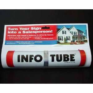  InfoTube   Brochure Holder for Home Selling and For Sale 
