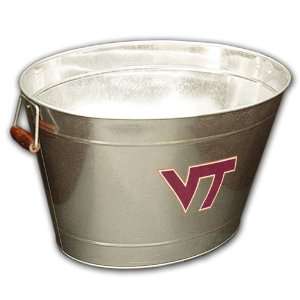  Virginia Tech Metal Party Ice Bucket: Sports & Outdoors