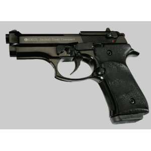   Compact Replica Front Firing Full Auto Starter Pistol/Blank Gun, Black