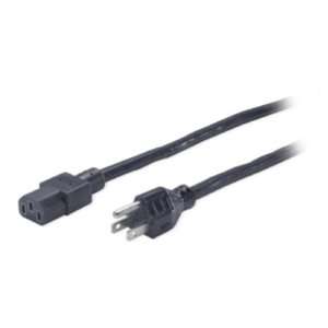  15FT POWER CORD 5 15/C 13 10A/125V designed for both home 