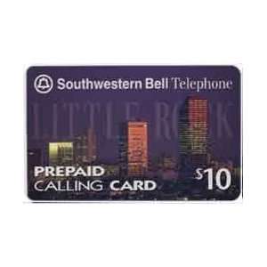   Phone Card $10. Little Rock, Arkansas Skyline 