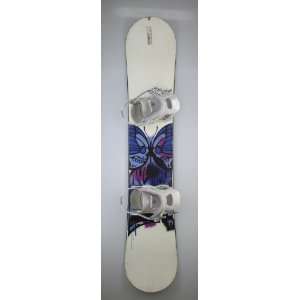   Snowboard with New Medium Binding 149cm C #11832: Sports & Outdoors