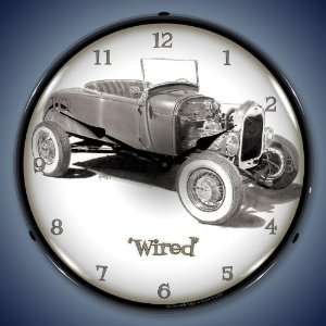  Tim Odell Wired Lighted Wall Clock