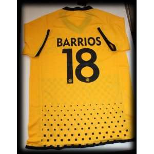   DORTMUND HOME LUCAS BARRIOS 18 FOOTBALL SOCCER KIDS JERSEY 10 11 YEARS