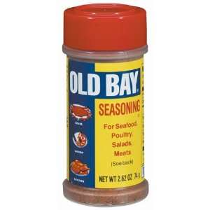 Old Bay Seasoning 2.62 oz   12 Pack  Grocery & Gourmet 