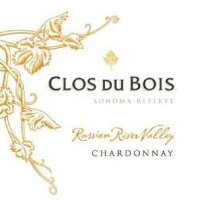  2010 Clos Du Bois Russian River Reserve Chardonnay 750ml 
