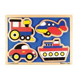  On the Go Wooden Puzzle by Melissa & Doug: Toys & Games