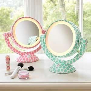  PBteen Painted Dot Mirror: Home & Kitchen