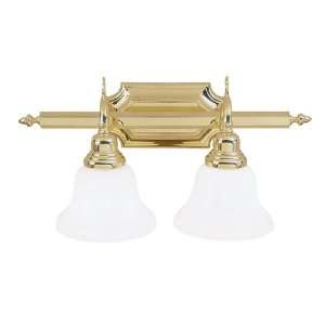  Livex Lighting 1282 02 Polished Brass French Regency 2 