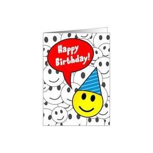  Smiley Face 3rd Birthday Card Toys & Games