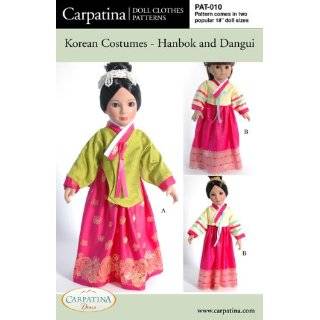   and Dangui ~ Doll Clothes Pattern for 18 Inch American Girl Dolls