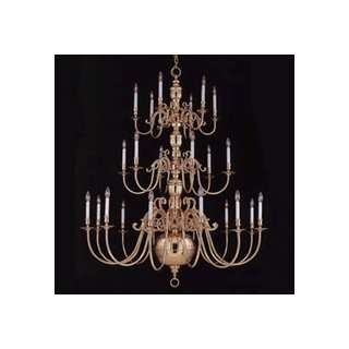 World Imports 3224 01 governors house Chandelier Polished Brass Width 