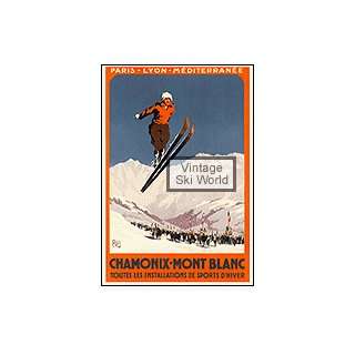  Postcard Chamonix 1924 Olympic Ski Jump 