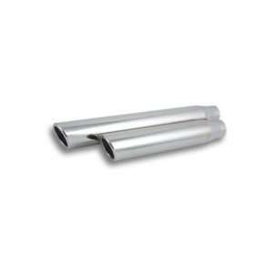  Vibrant 1578 3.5 Round Stainless Steel Tip Automotive