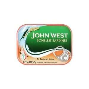 John West Boneless Sardines in Tomato Sauce  Grocery 