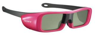   us / 3DGlasses.ws   Sony TDG BR50/P Youth Size 3D Active Glasses, Pink