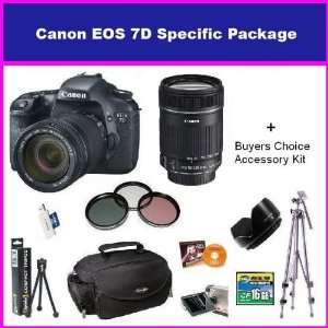  Canon EOS 7D Digital SLR Camera with EF S 18 135mm f/3.5 5 