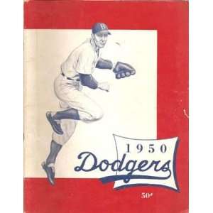  1950 Brooklyn Dodgers 1950 Official Year Book   MLB Books 