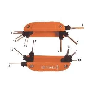    Fold up wire terminal extractor kit with 12 barbs 