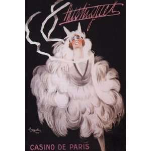  Mistinguett Casino de Paris by Charles Gesmar 12x18 