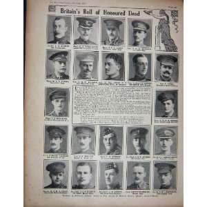  1915 WW1 Belgian Tommies British Heroes Geddes Bentley 