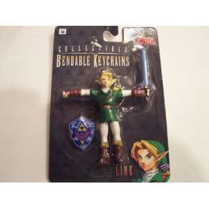  The Legend of Zelda Collectible Bendable Keychains Link 